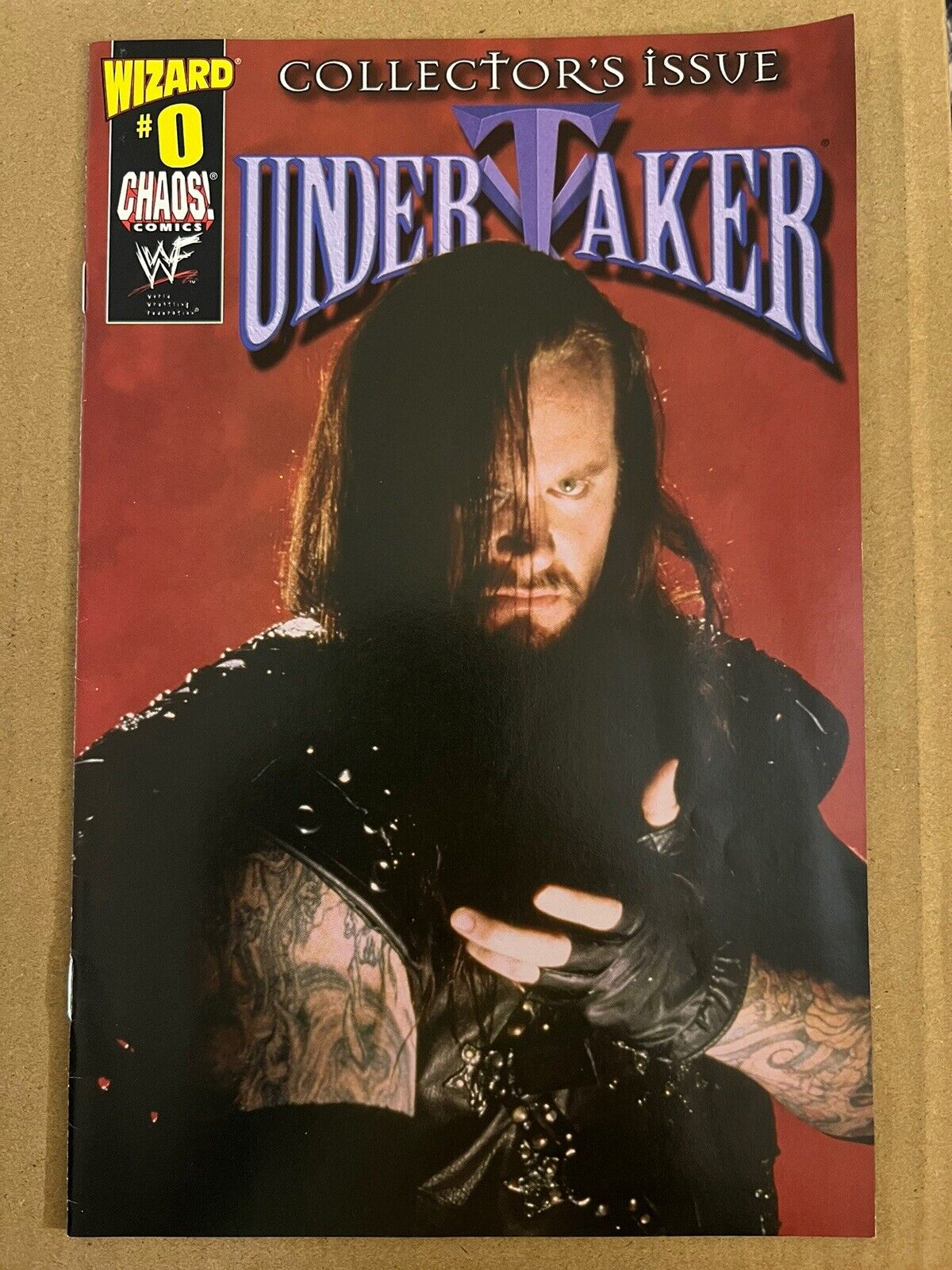 Undertaker Wizard Collector\'s Issue #0 | FN/VF | Chaos 1999 WWF | Combine 📦ing