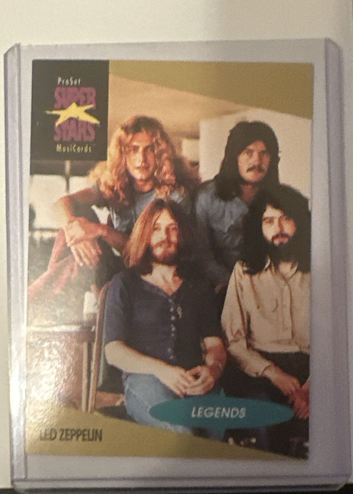 1991 Pro Set Super Stars Musicards #24 Led Zeppelin