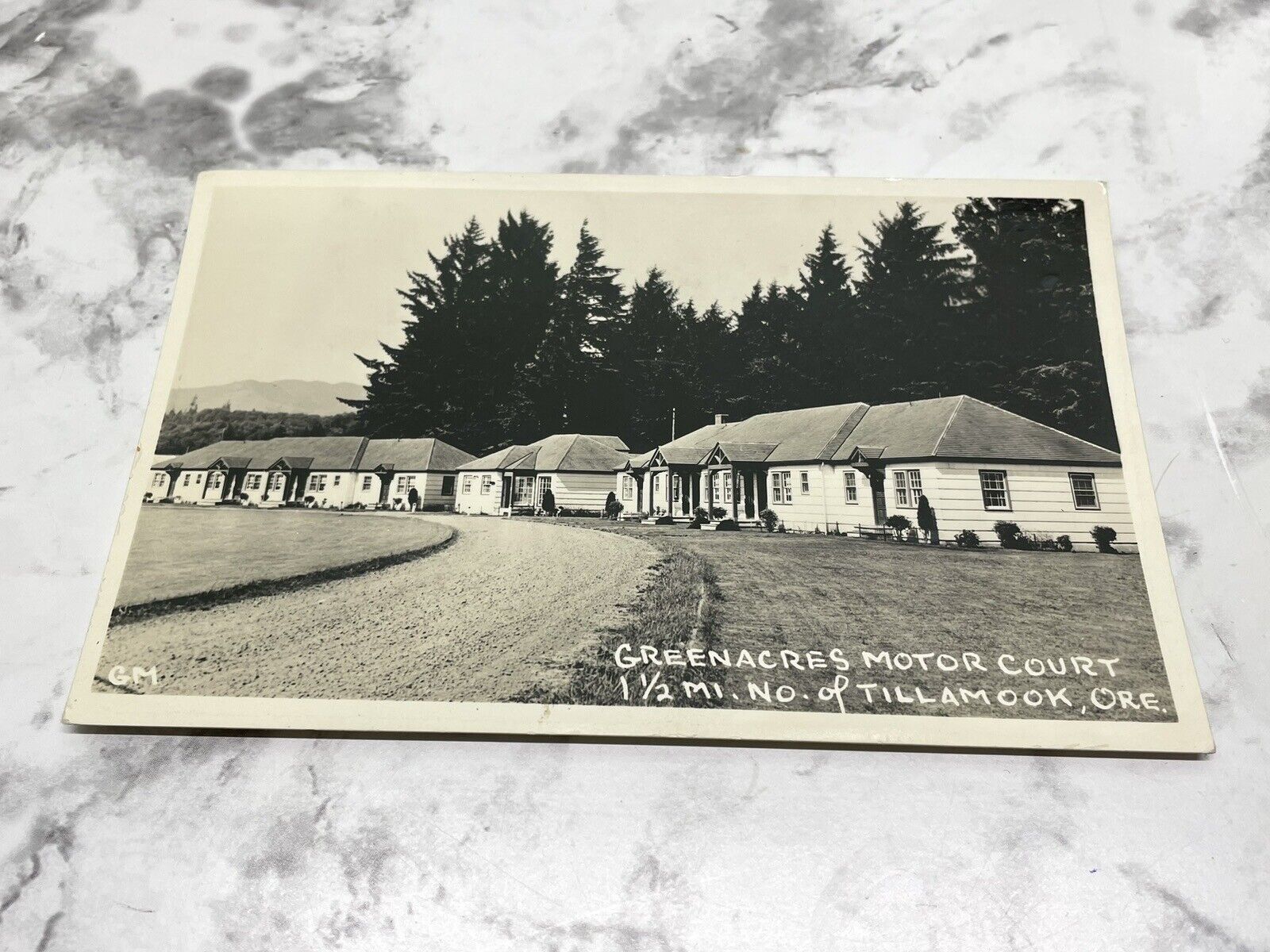 Greenacres Motor Court Tillamook Oregon RPPC Postcard UNP 1930-1950