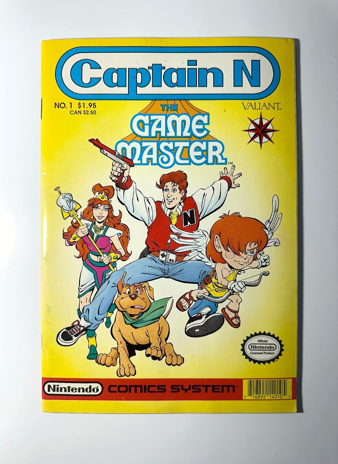 Captain N The Game Master #1 - 1st App Metroid Valiant Nintendo W/P FN Fine 1990