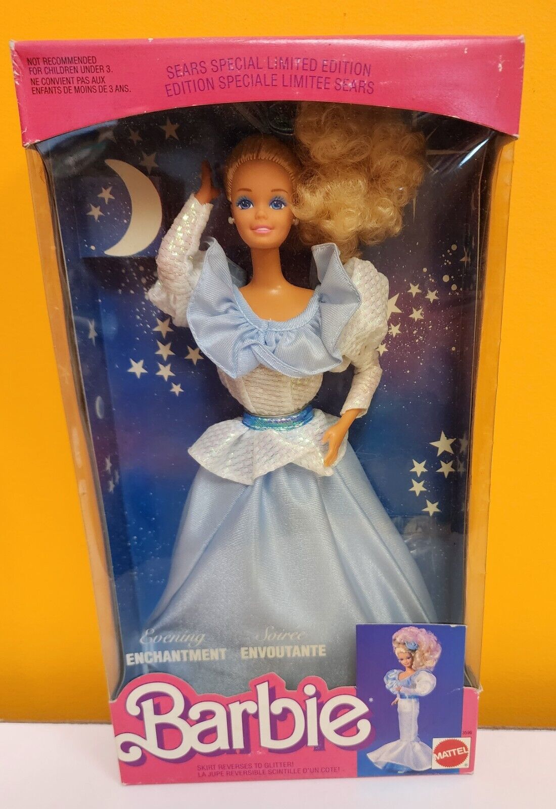 1989 MIB Barbie Evening Enchantment- Sears Special Limited Edition #3596