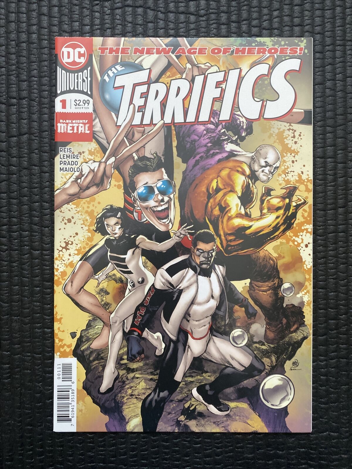 The Terrifics #1🔥🔥🔥NM 9.6 Stunning Copy 1st Terrifics Team Gunn DCEU 2018