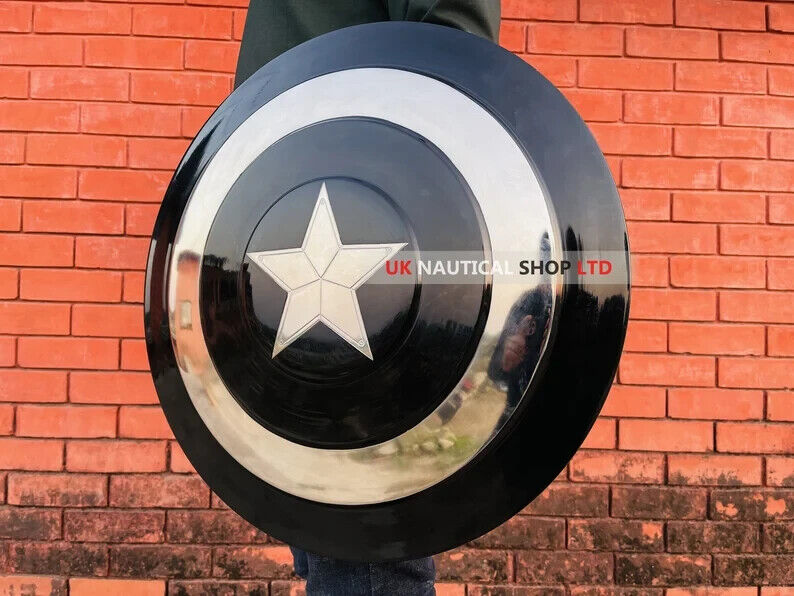 Black Captain America Shield | Captain America Shield | Best gift for him