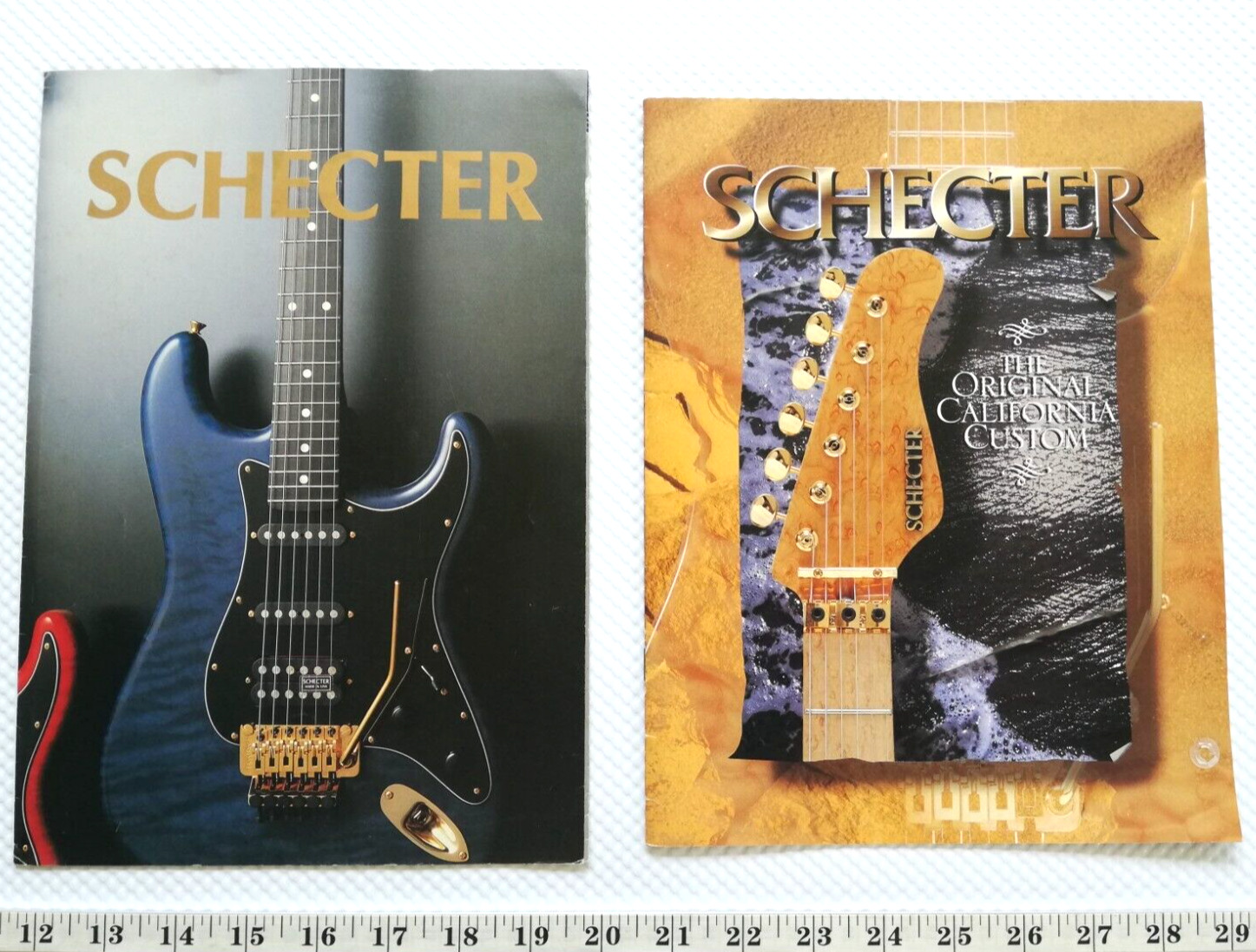 2 SCHECTER  GUITAR BASS Catalog Rare catalog issued only a few times in Japan