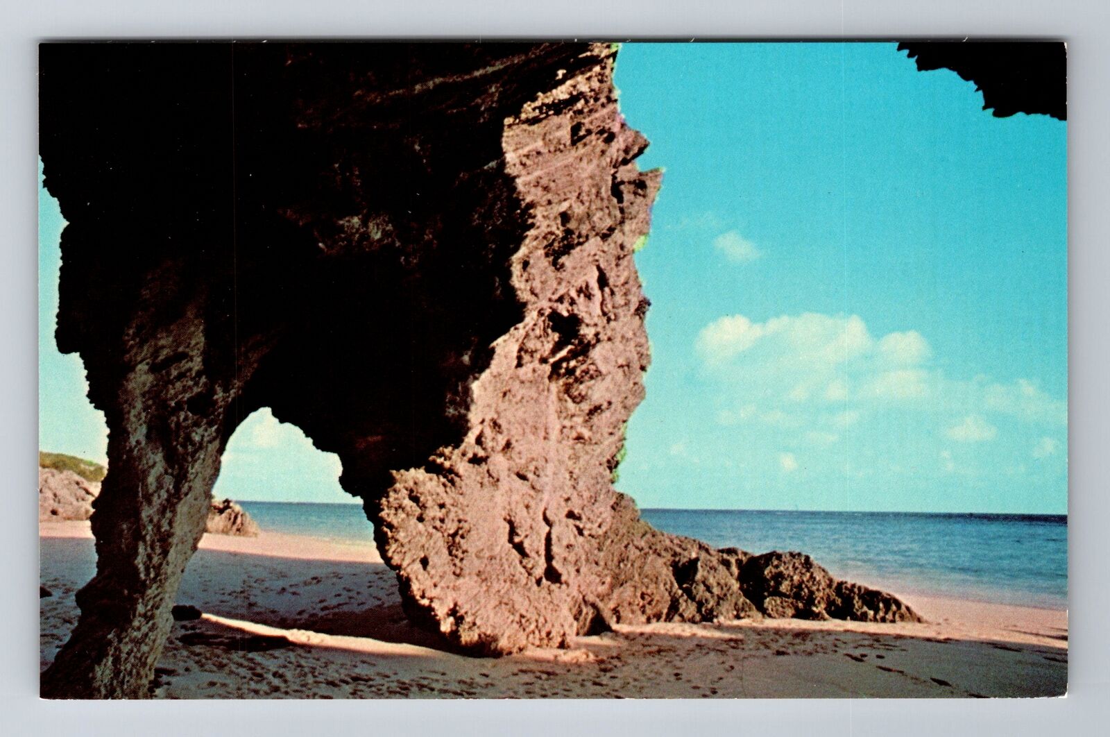 Tucker's Town-Bermuda, Natural Arches, Antique, Vintage Souvenir Postcard