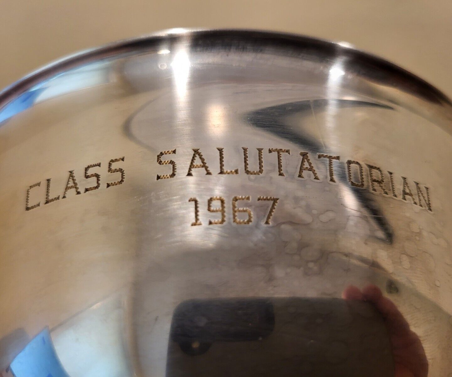 CAZENOVIA COLLEGE  1967  Class Salutatorian  FRENCH AWARD  Award Trophy NEW YORK