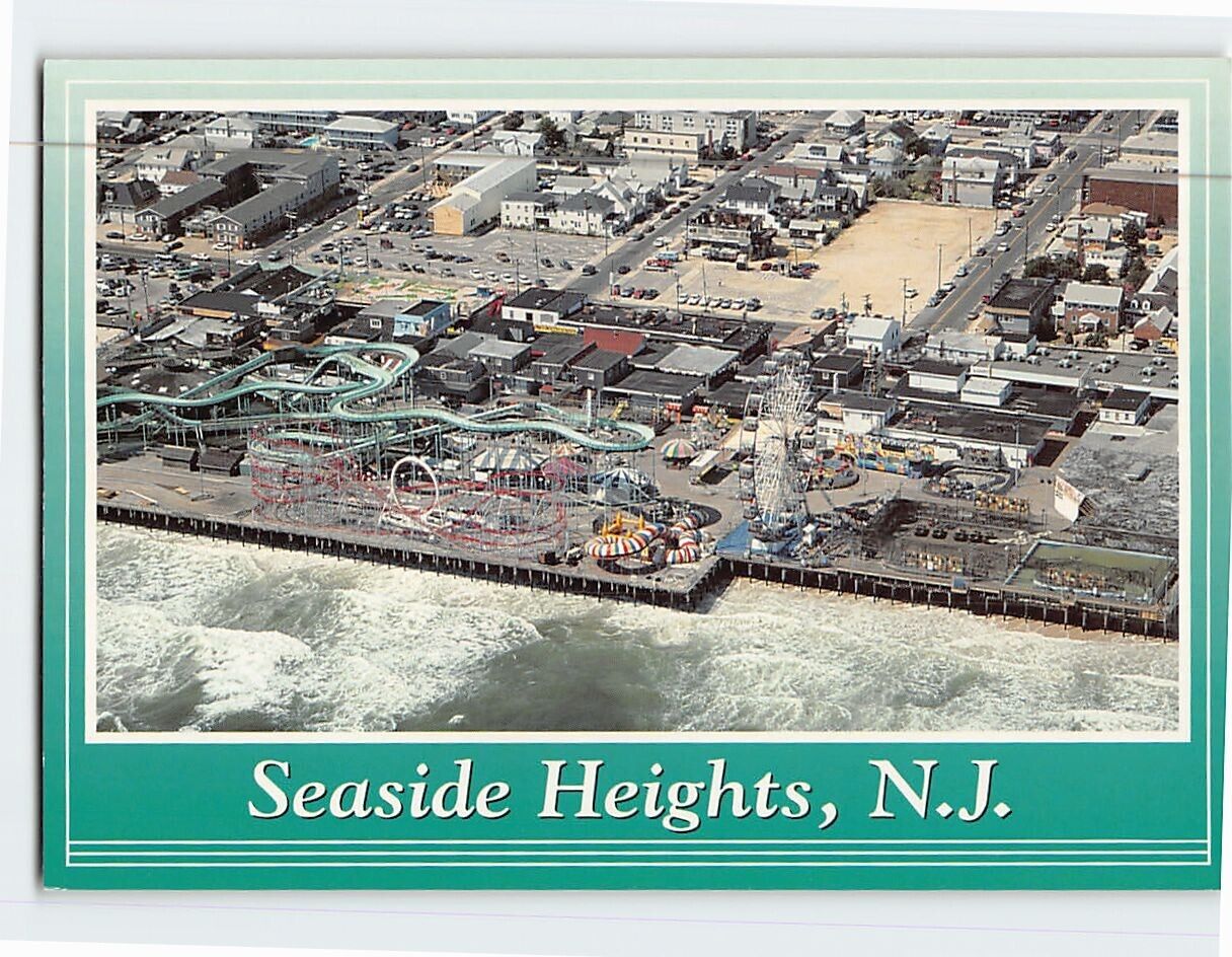Postcard Fun amusements at Seaside Heights & Seaside Park Seaside Heights NJ USA