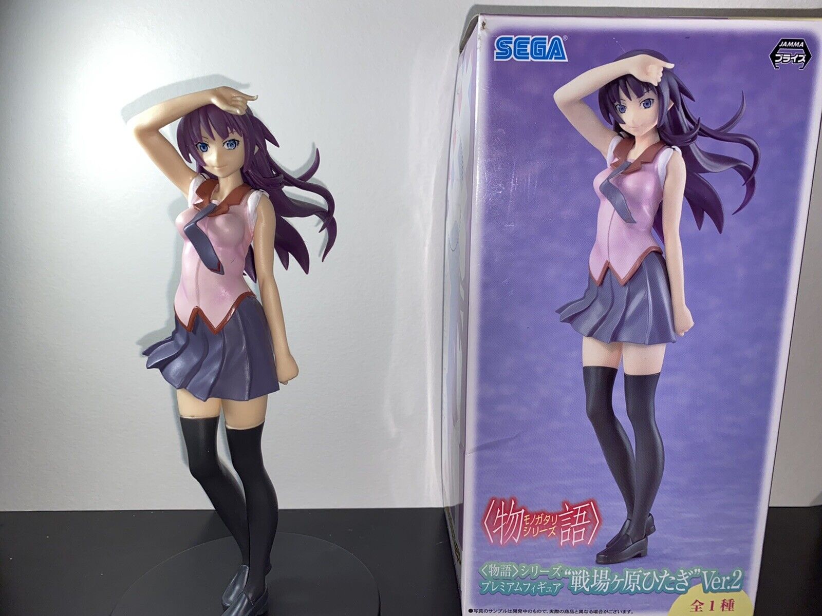 Sega Monogatari Series Hitagi Senjougahara Premium Figure Version 2