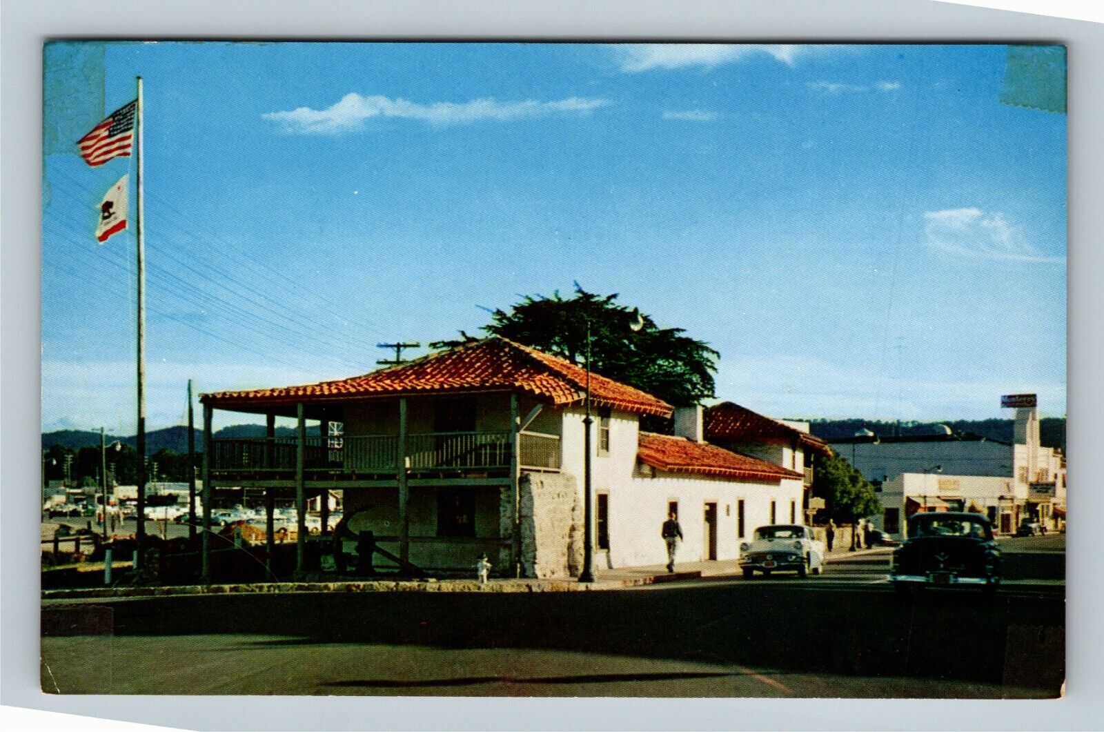 Monterey CA California\'s First Government Building California Vintage Postcard