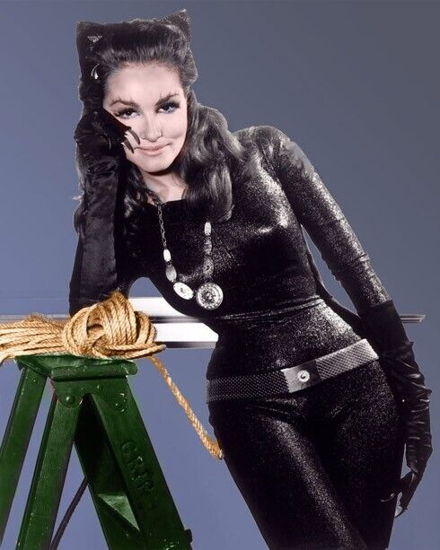 Famous Actress JULIE NEWMAR Glossy 8x10 Photo CAT WOMAN Print Model Poster