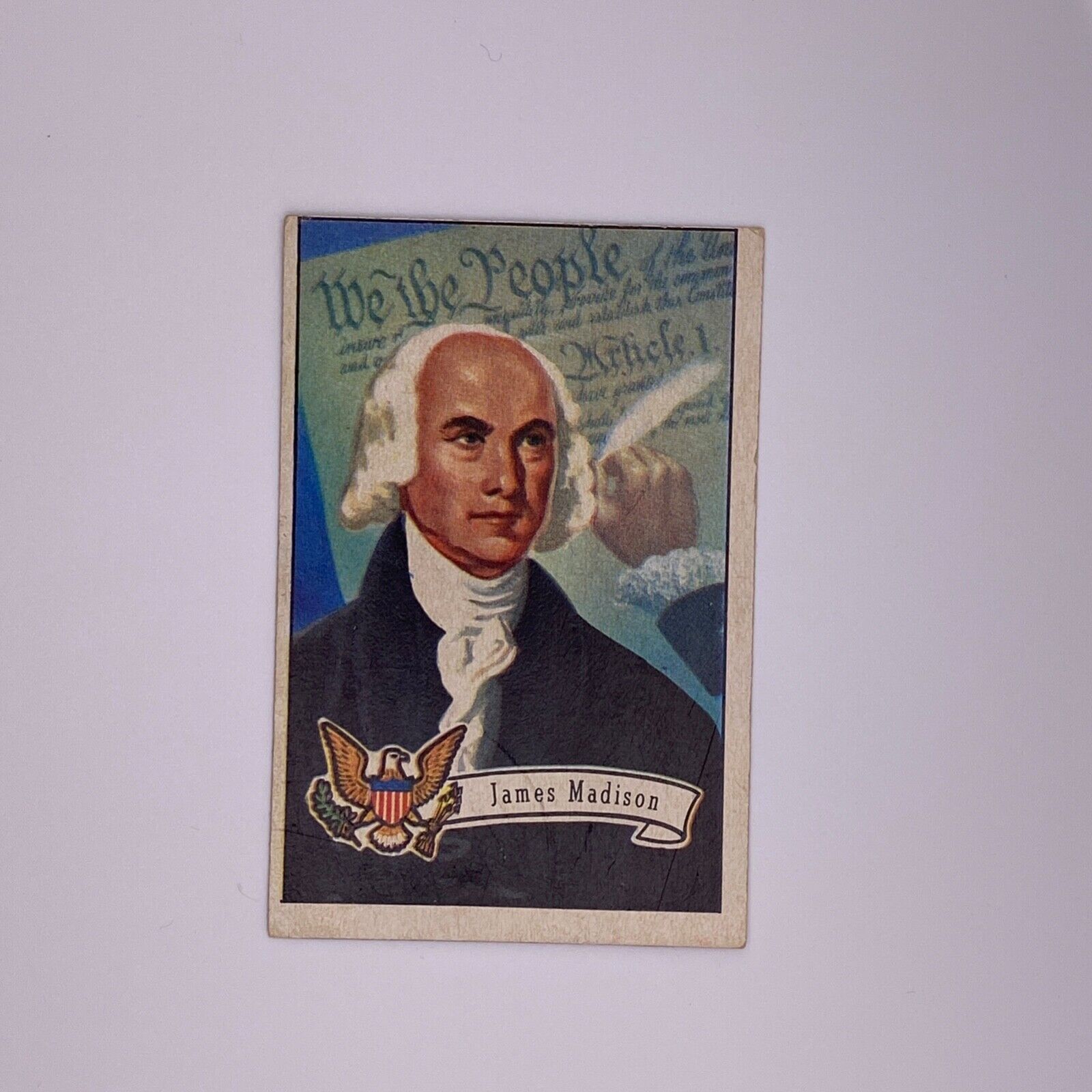 1956 Topps U.S. Presidents James Madison #6 Trading Card