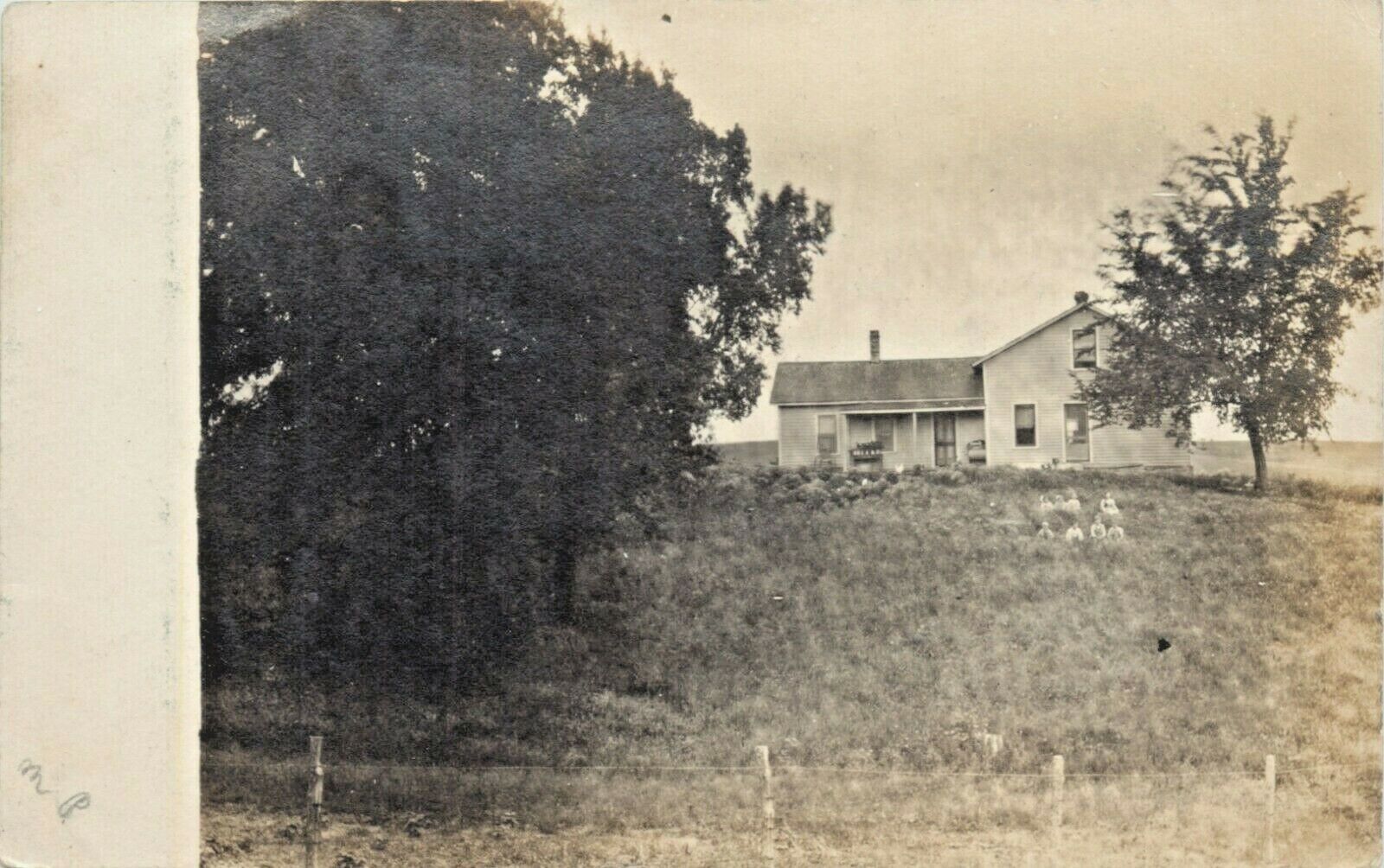 A View Of A Home In Portage, Wisconsin WI RPPC 