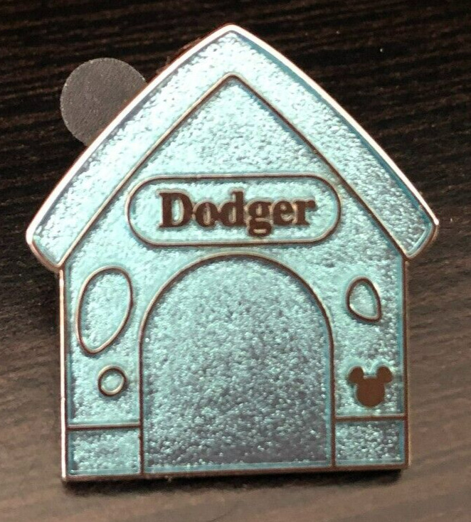 Disney Pin 138344 DLR Hidden Mickey 2019 Doghouses Dodger Chaser Blue Oliver Co