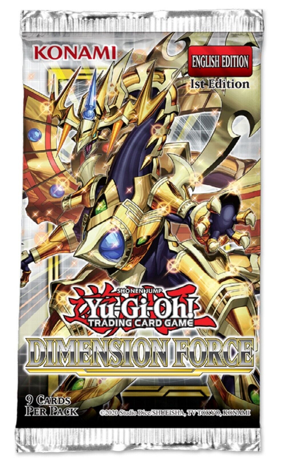YuGiOh Dimension Force Booster Box 1St edition- uk english