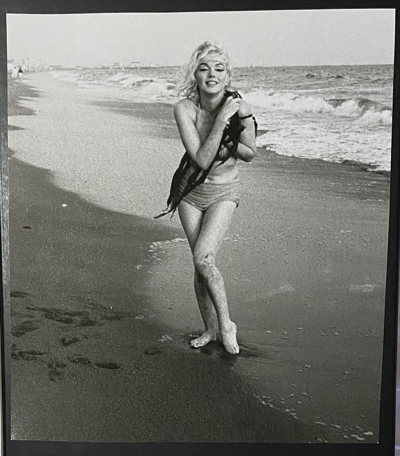 1962 Marilyn Monroe Original Photo George Barris Santa Monica Beach Bathing Suit