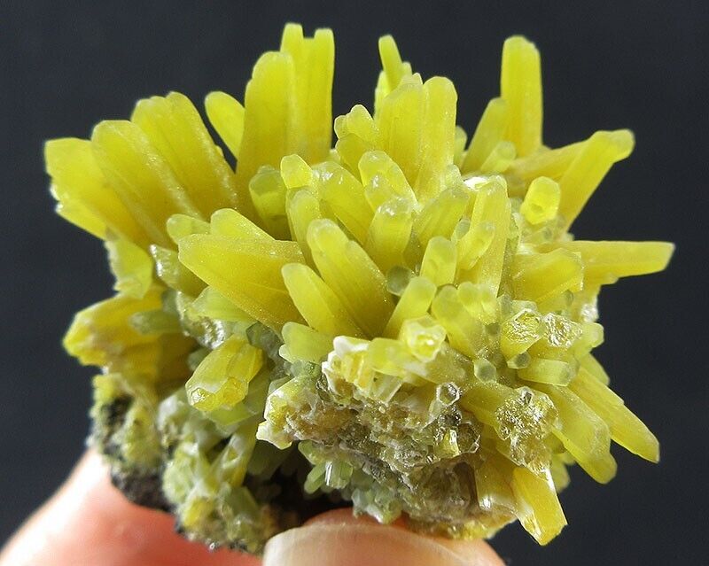 36g AAA rare green Plumbogummite crystal mineral specimens,China