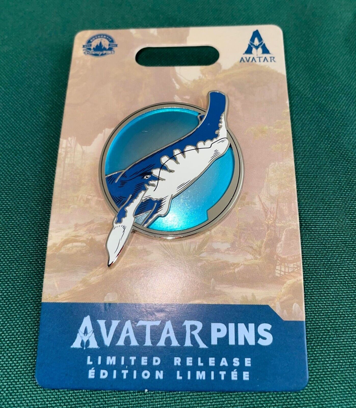 2023 Disney Parks Avatar The Way Of Water Pandora Tulkun Limited Release Pin