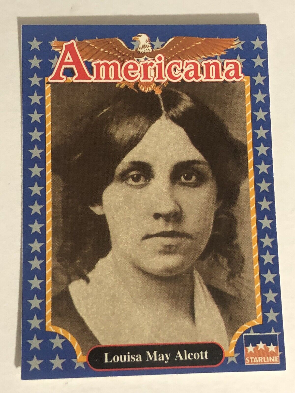 Louisa May Alcott  Americana Trading Card Starline #100
