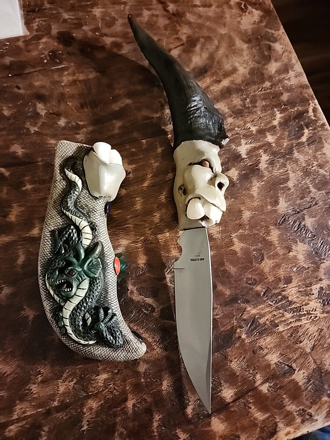 Goblin Dragon Knife By Fury Vintage