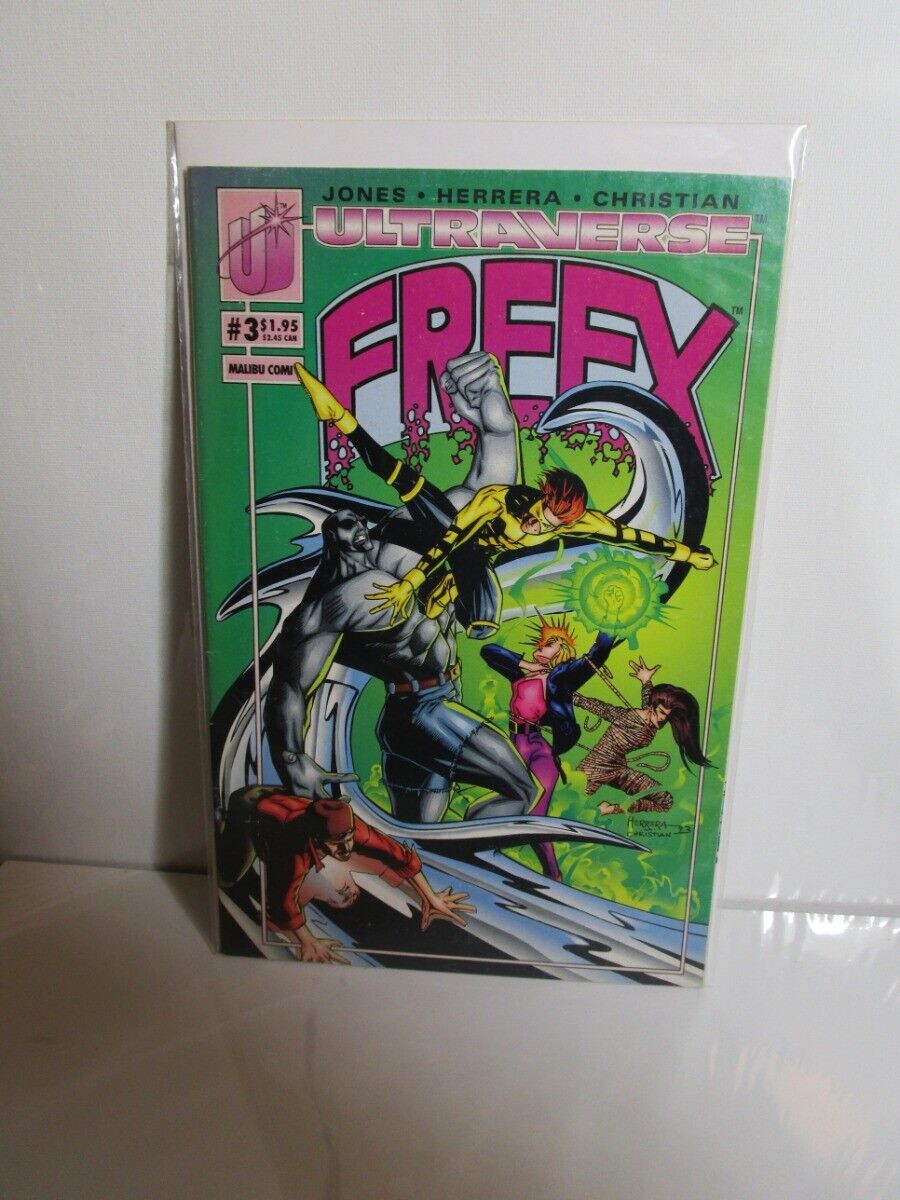 Malibu Comics Freex #3 Sep. 1993-