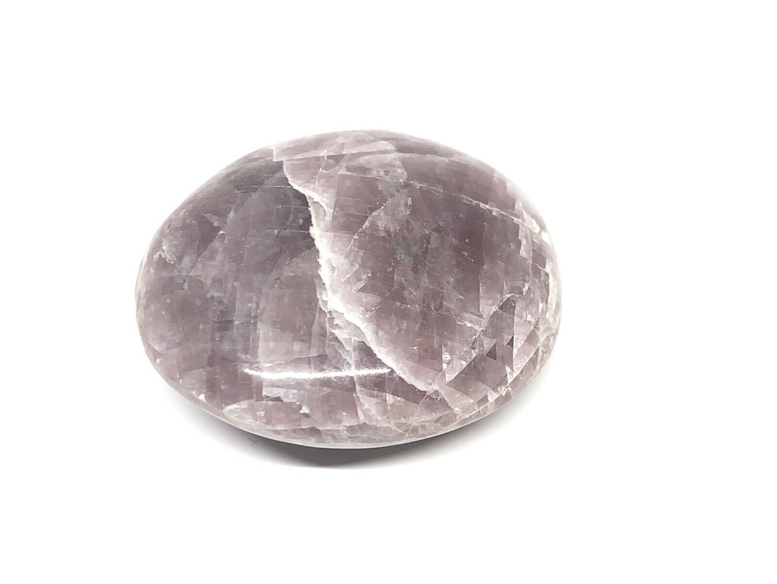 Purple Anhydrite Genuine Palm Stone from Madagascar 43g RARE