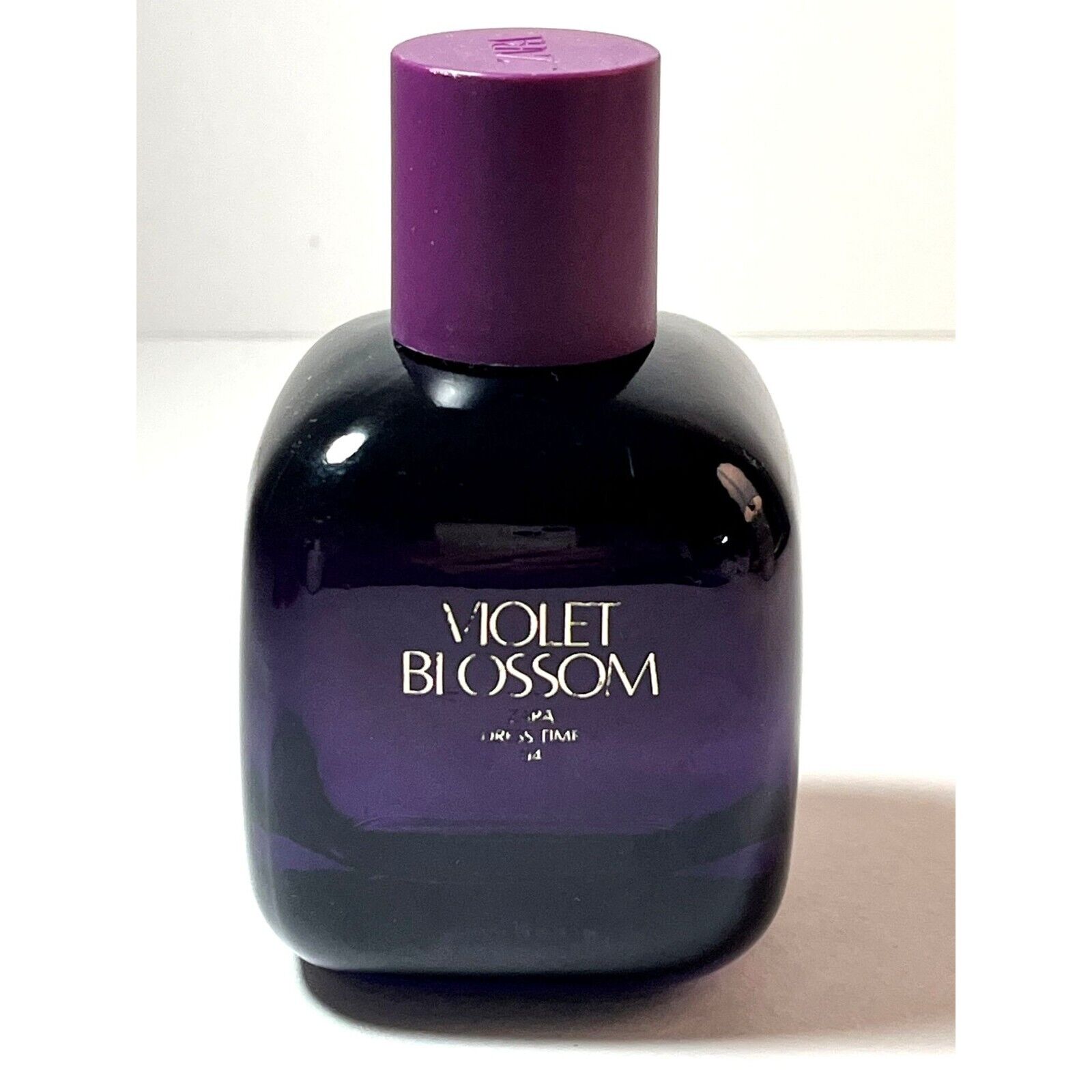 ZARA Violet Blossom Dress Time Eau De Parfum Almost Full 3oz READ