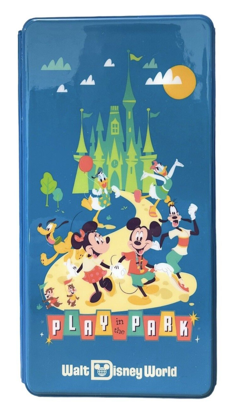 Disney World Play In The Park Pressed Penny & Quarter Book 57 Coin Album - NEW