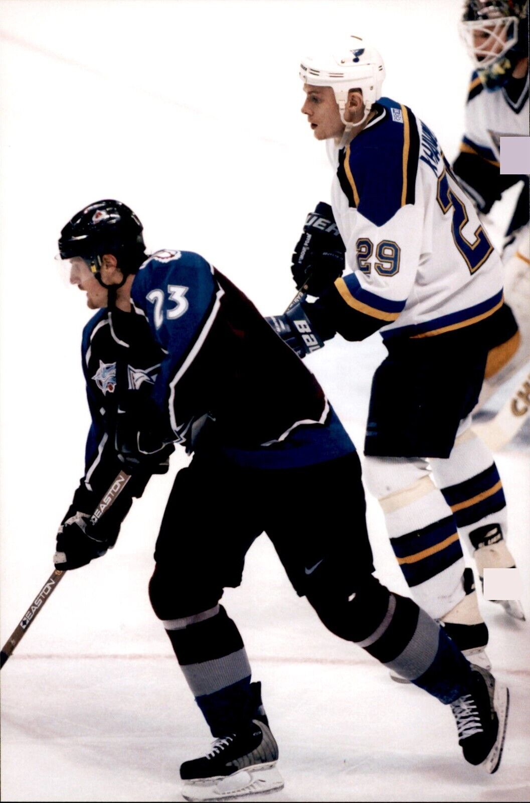 PF38 2001 Original Photo ST LOUIS BLUES NHL HOCKEY DEFENSE ALEXANDER KHAVANOV