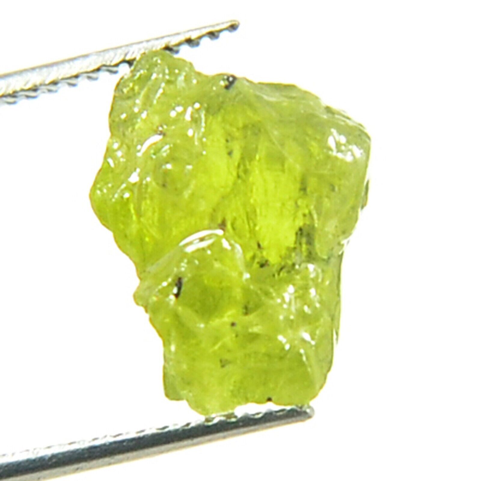 6.30Ct Green Peridot Natural Raw Rough Peridot Crystal Gemstone