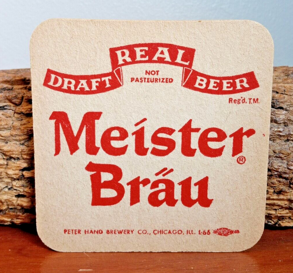 Meister Brau Beer Coaster