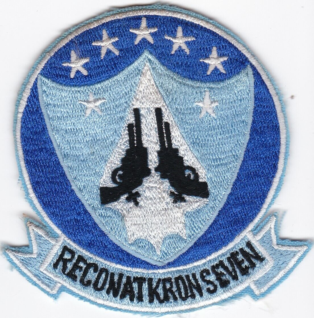 USN Recon ATKRON-7 A-5 Vigilante Era Patch AA