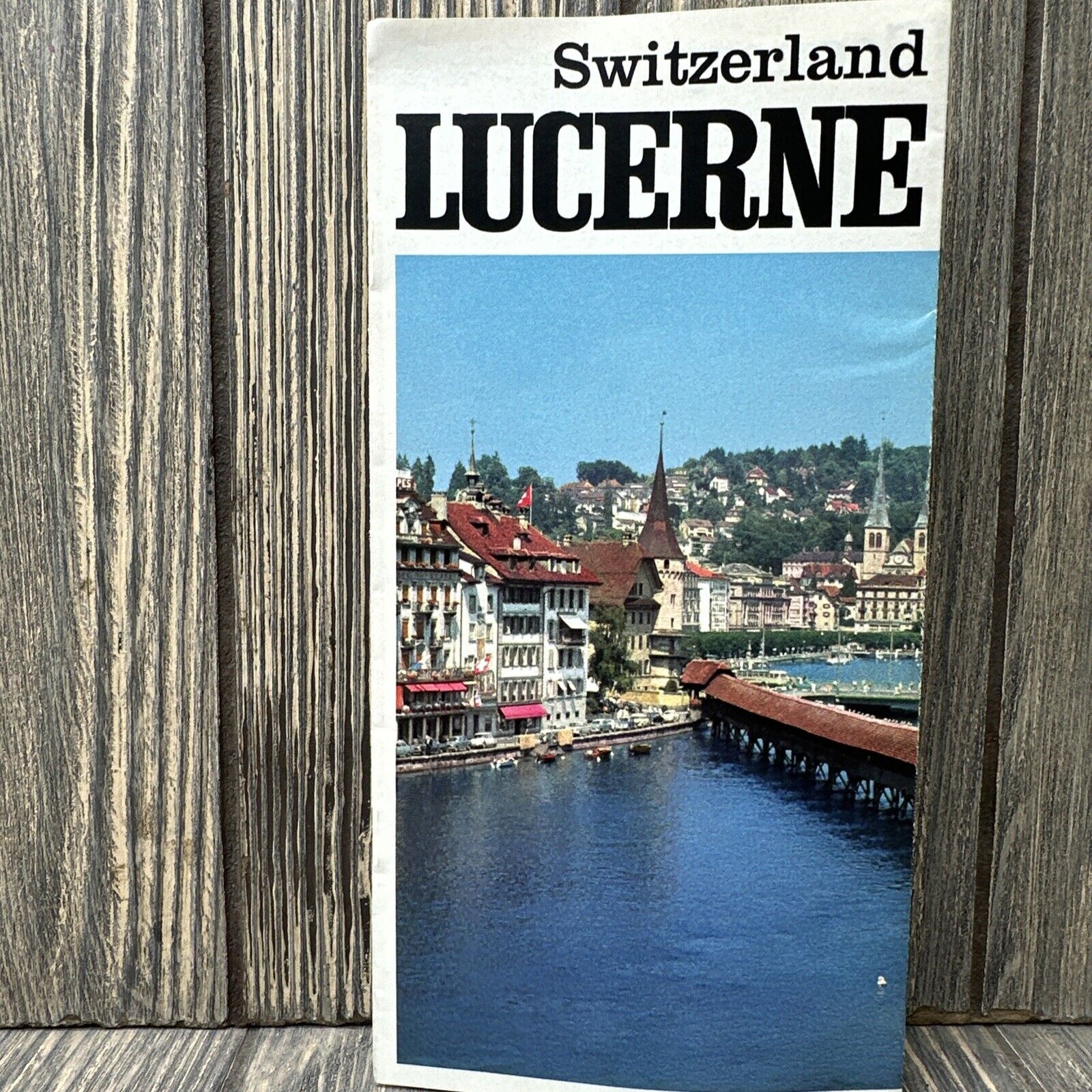 Vintage Switzerland Lucerne Brochure