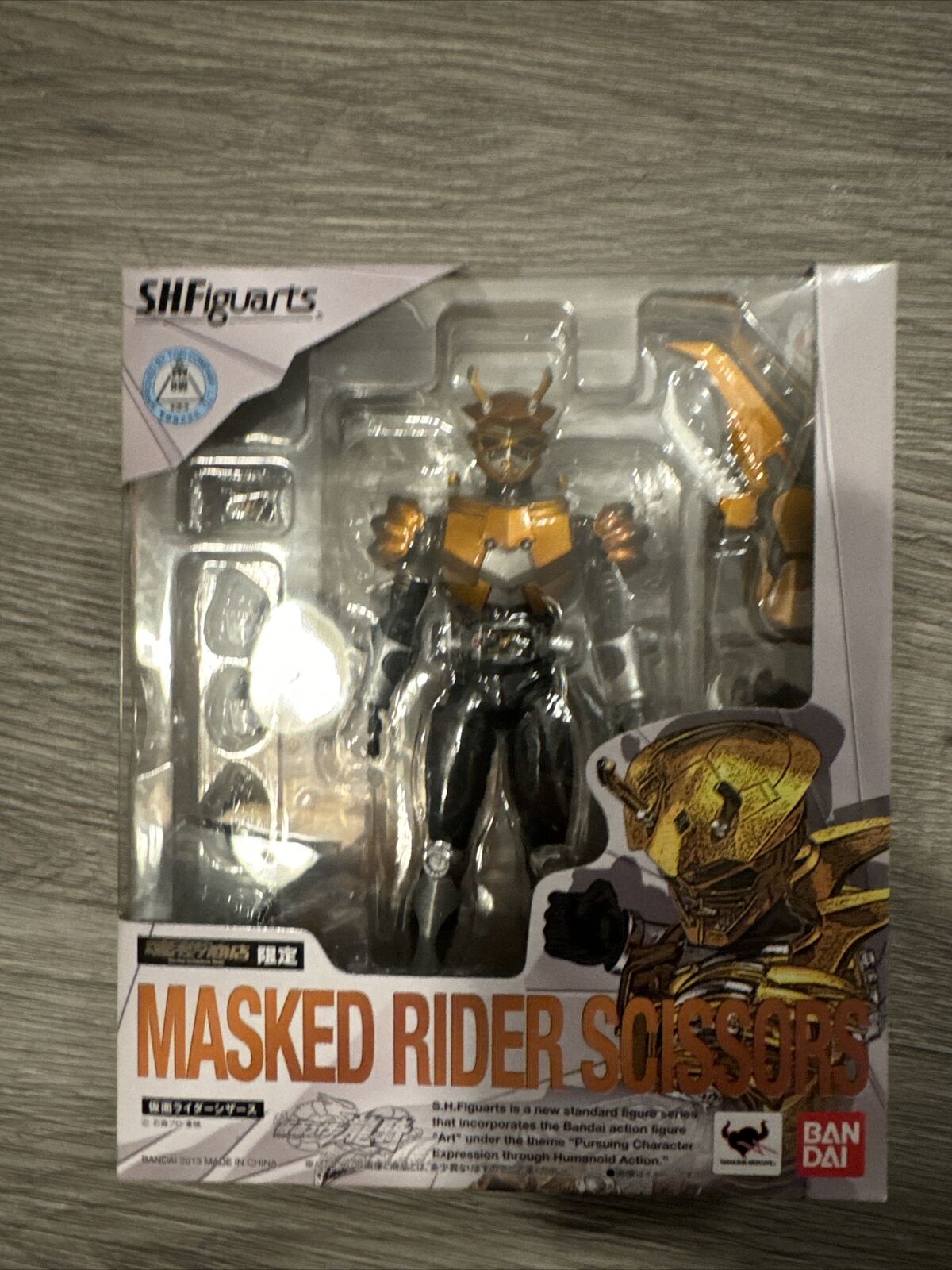 US seller SHF S.H. Figuarts Masked kamen Rider SCISSORS from Kamen Rider Ryuki