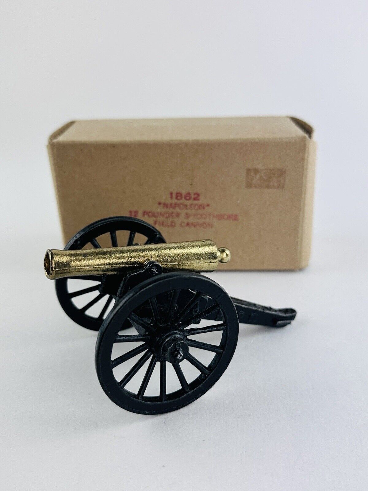 Vintage Penncraft Metal 1862 Napoleon 12 Pounder Smoothbore Field  Cannon (S1)