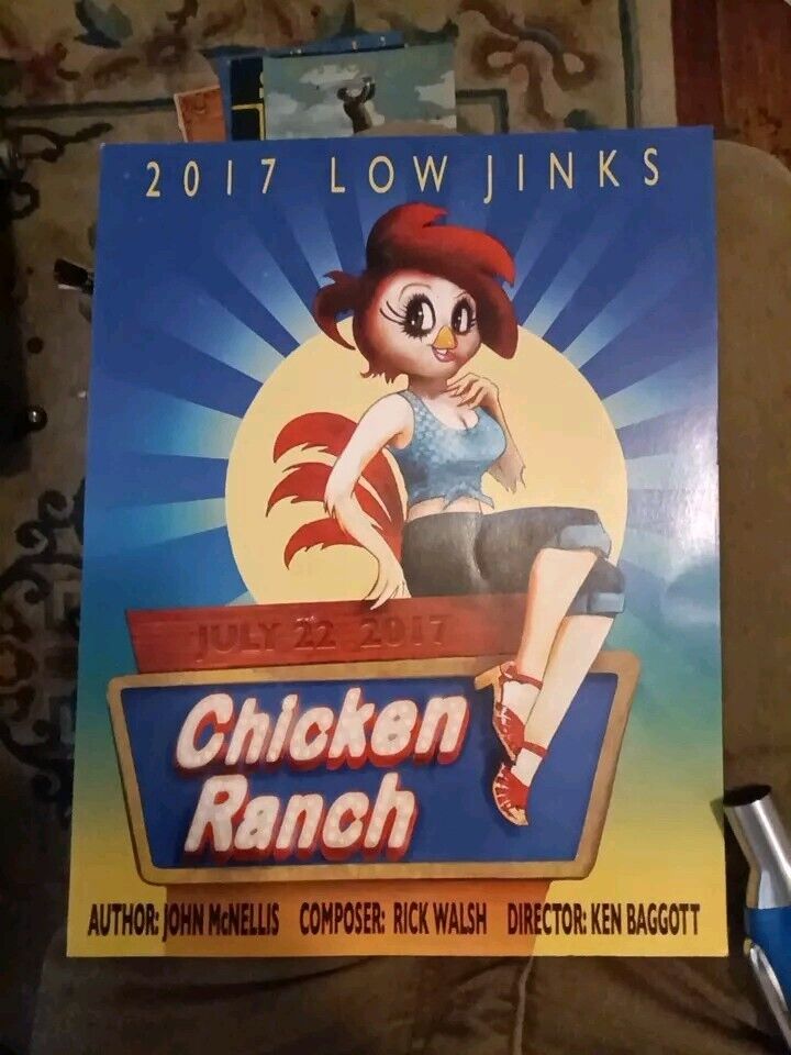Bohemian Grove Club - Low Jinks - Chicken Ranch  - 2017 - Program Booklet 