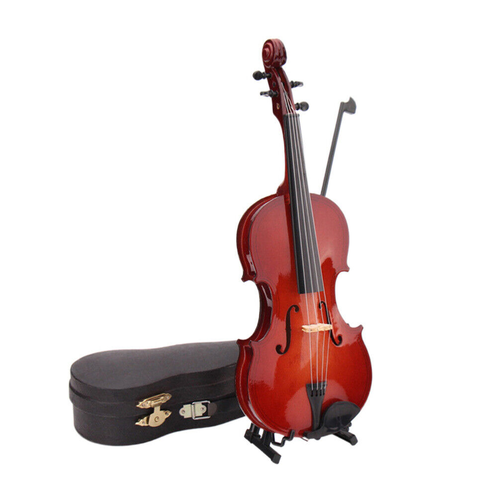 1PC Violin Figurines Miniature Musical Instruments Rhyme Developmental Toys