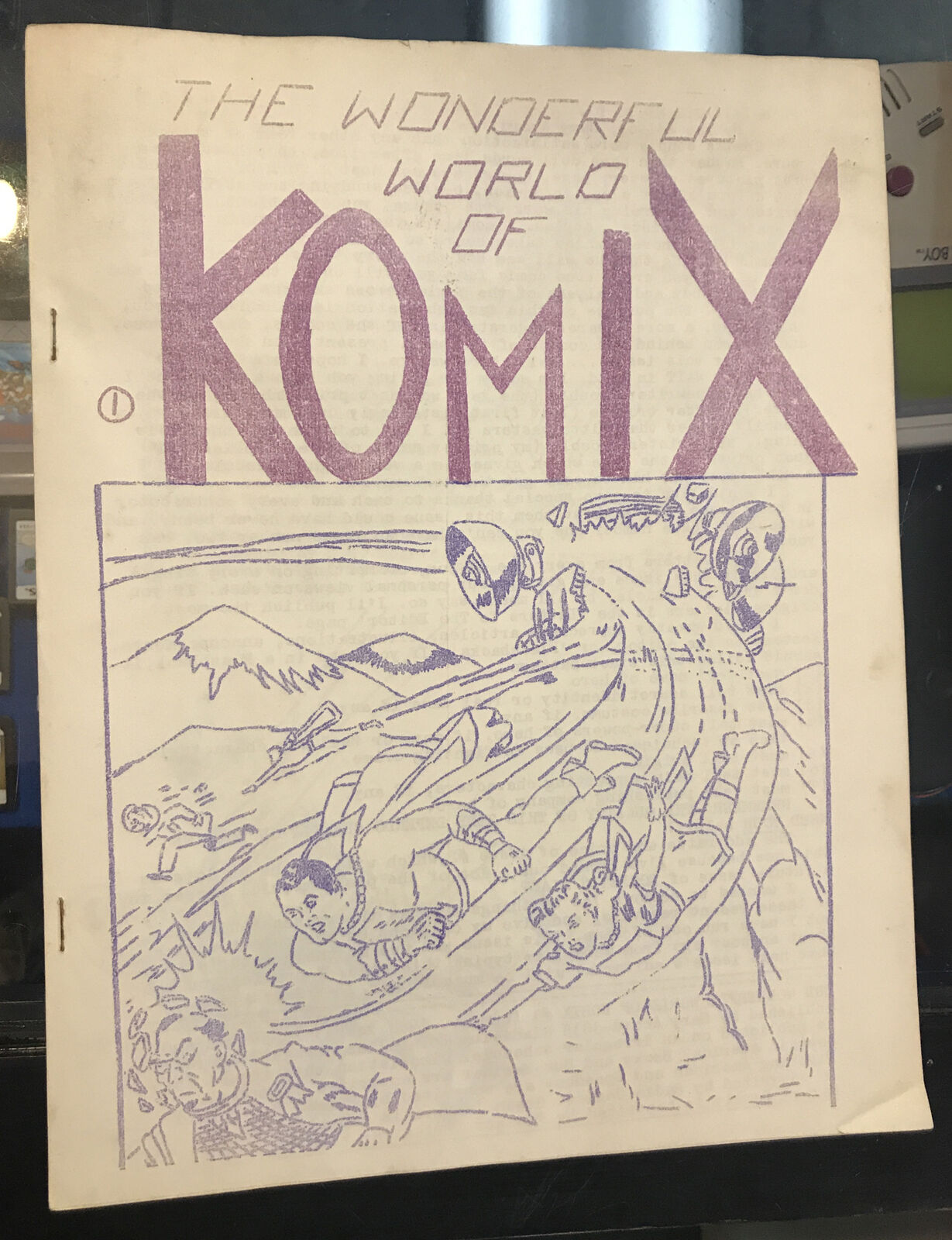 Wonderful World Of Komix 1 Magazine Fanzine 1964