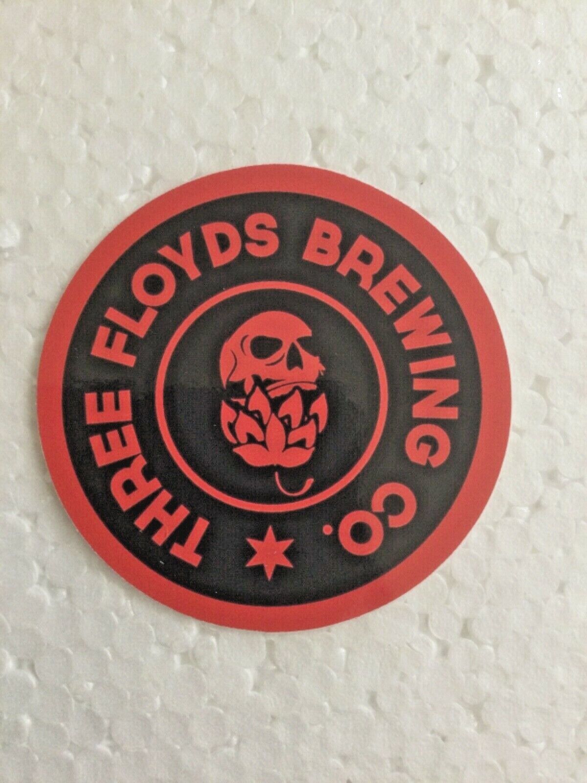 Three Floyds Brewing Company Brewery Beer Sticker Munster Indiana 