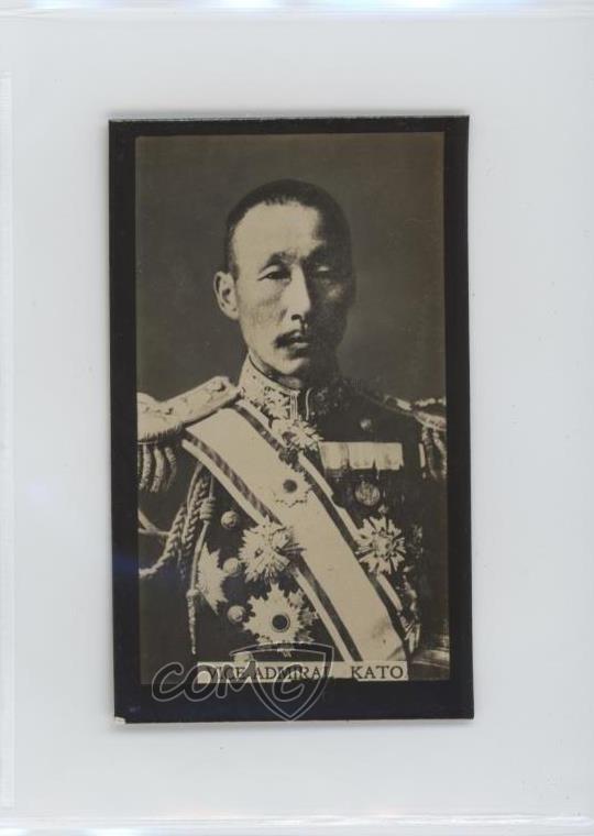 1916 Major Drapkin Celebrities of the Great War Tobacco Vice-Admiral Kato 7ez