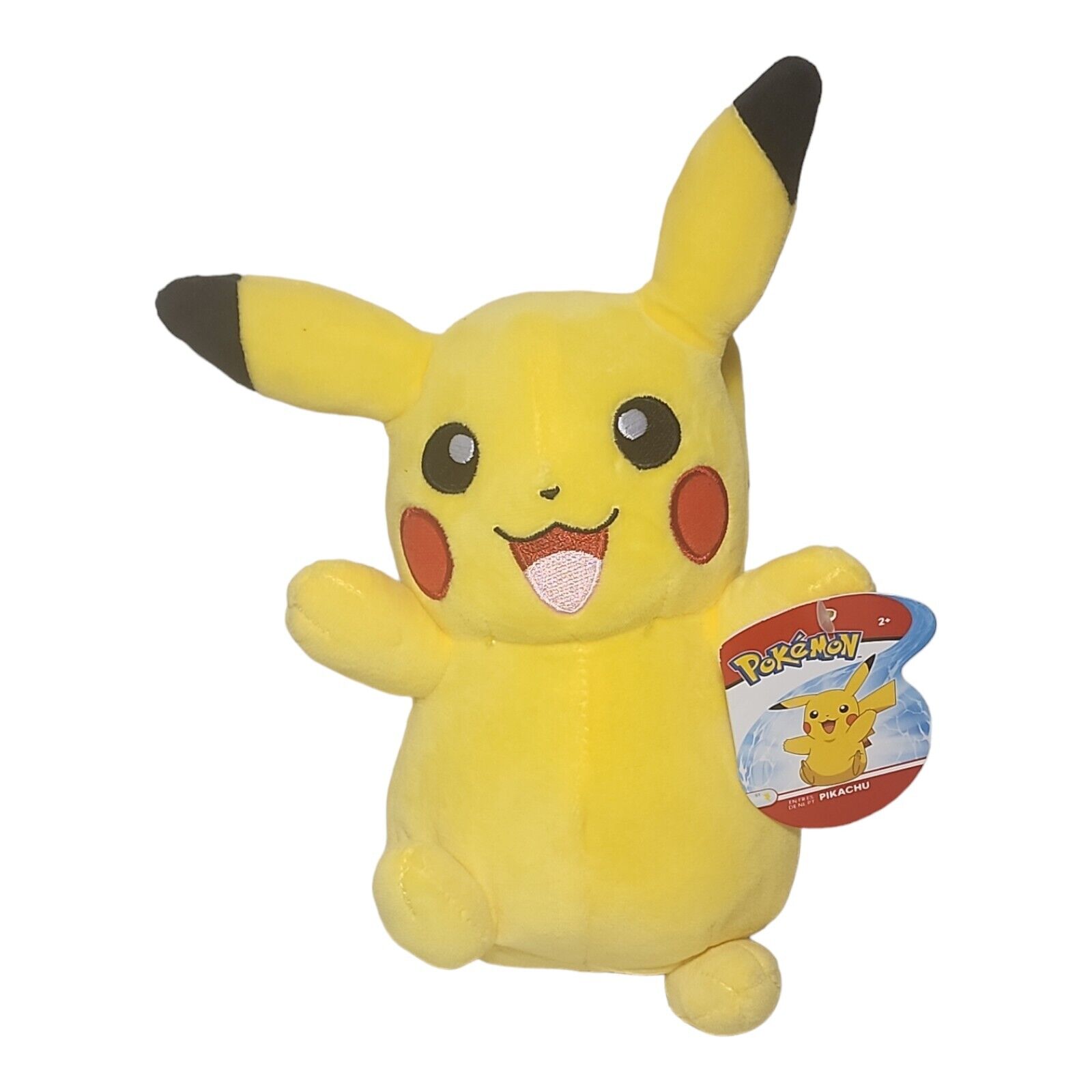 Pokemon Pikachu 2021 Character Plush Toy Jazwares Nintendo New With Tag 8\