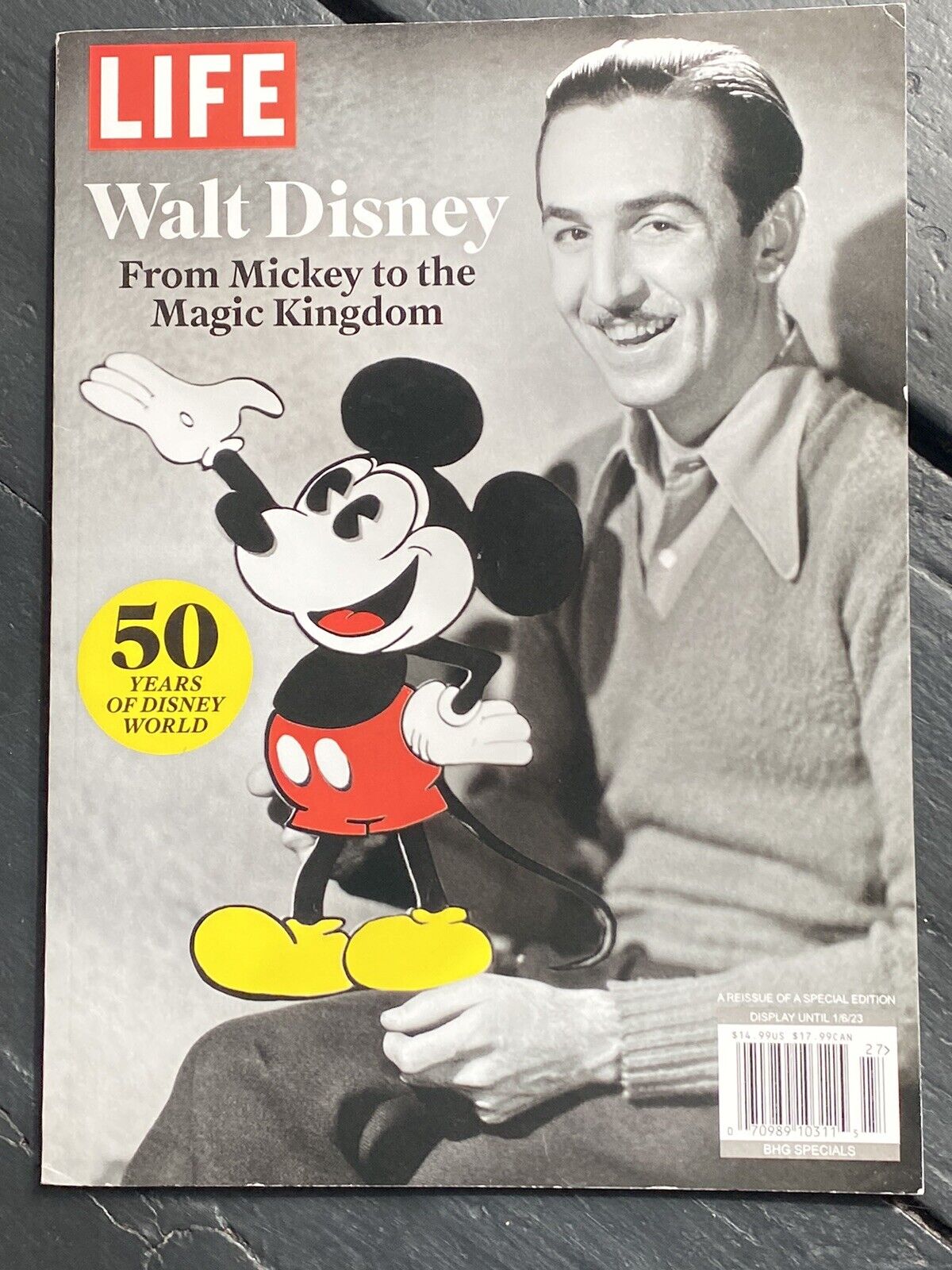 2023 Life Magazine Walt Disney Reissue Special Edition