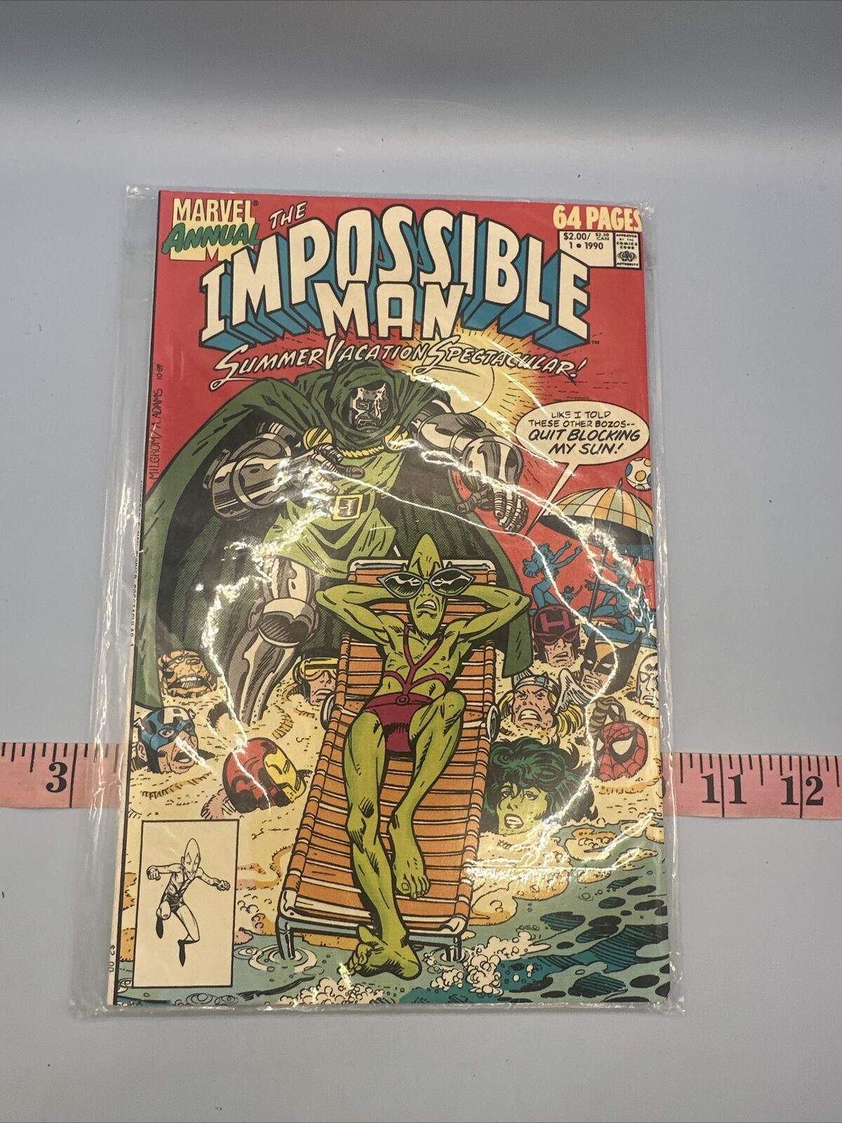 The Impossible Man: Summer Vacation Spectacular #1 (1990) Annual Marvel