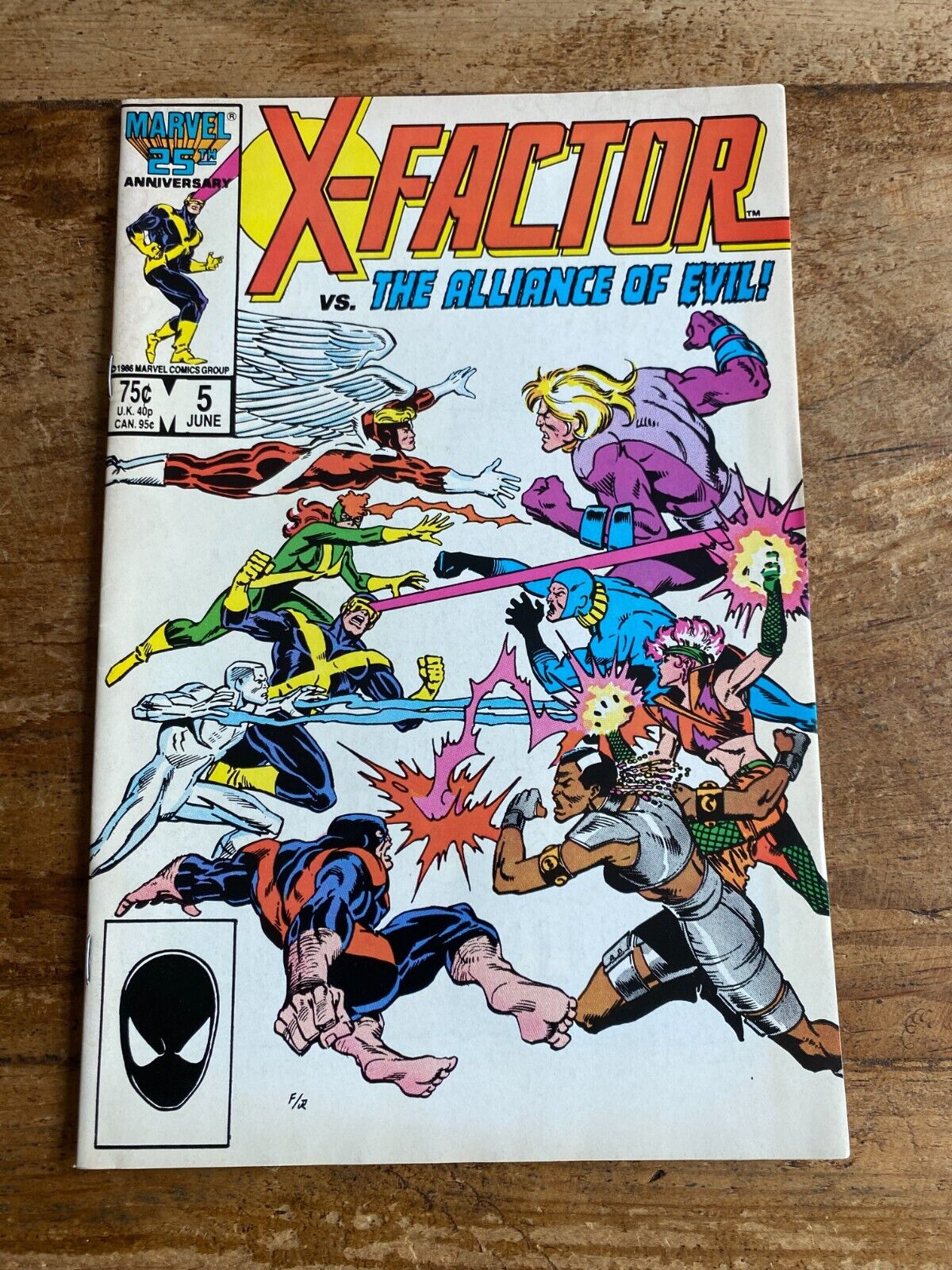 X-Factor #5 Marvel Comics 1986 1st cameo appearance Apocalypse 9