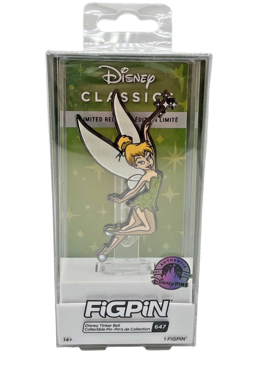 Disney Tinker Bell FiGPiN #647 Limited Edition New