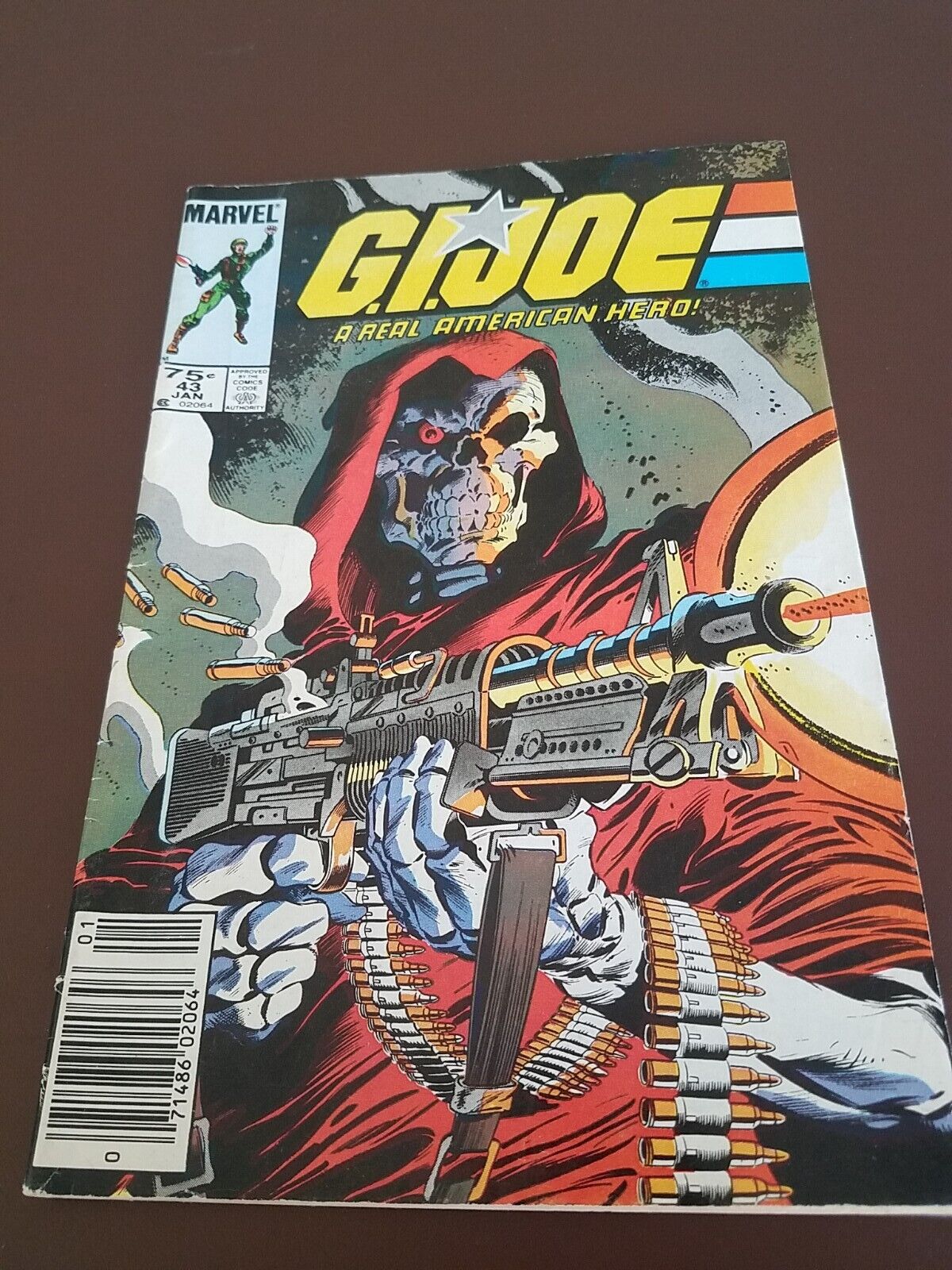 1986 Marvel GI Joe A Real American Hero #43 Newsstand VG- Combined Shipping 