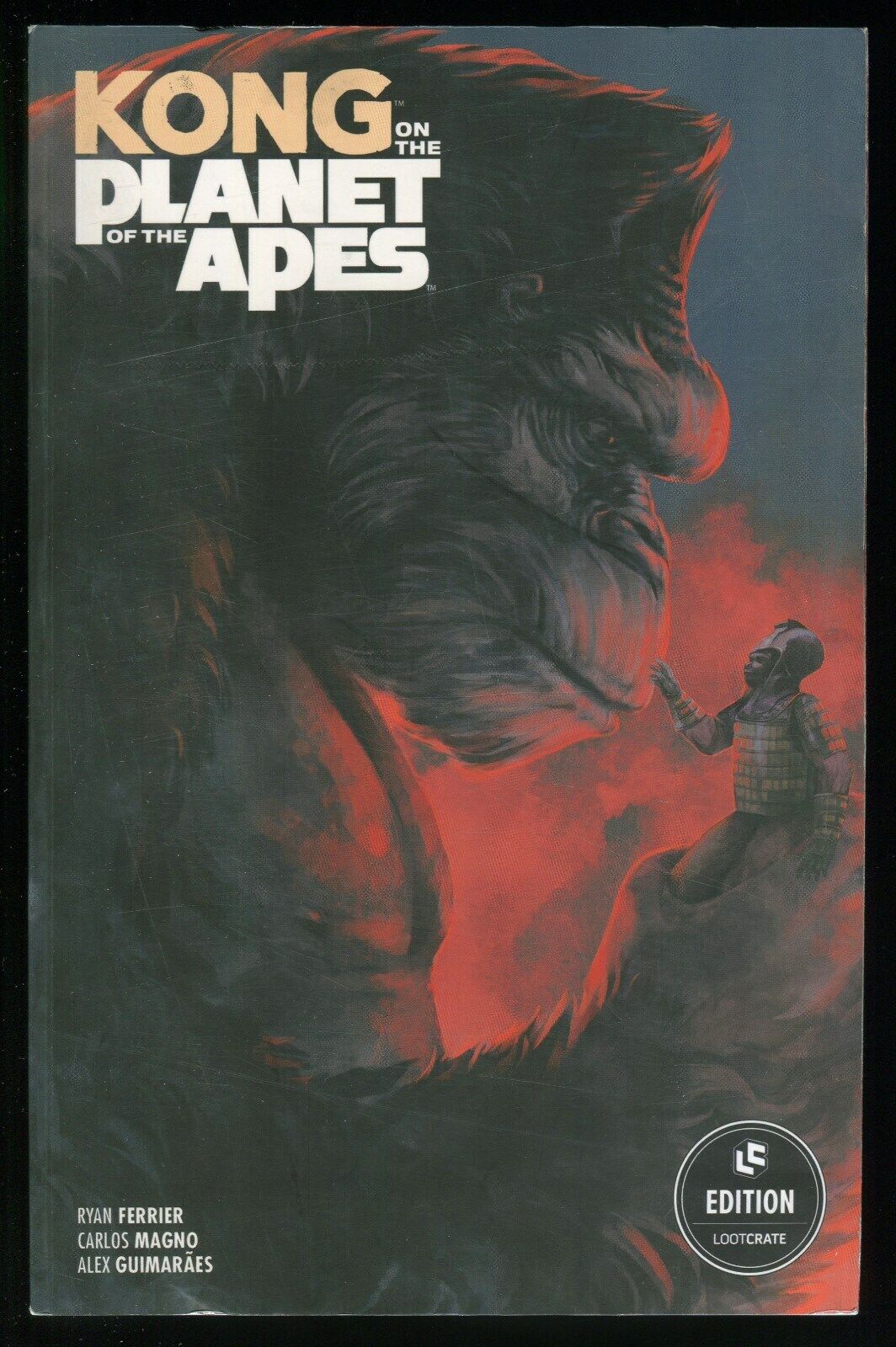 Kong on the Planet of the Apes Lootcrate Variant Edition Trade Paperback TPB New
