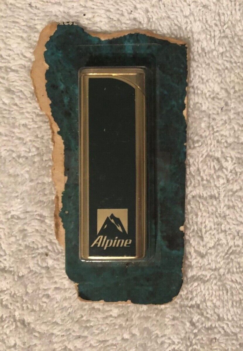 Vintage Alpine Cigarette Lighter Promo NIP
