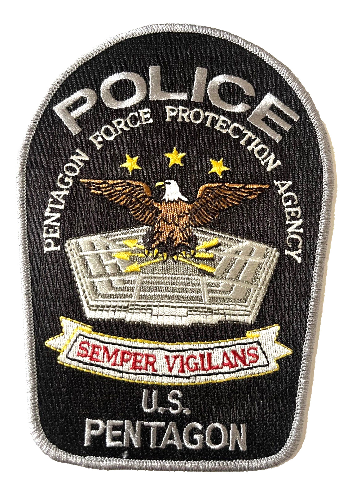 PENTAGON FORCE PROTECTION AGENCY PATCH (DD) U.S. PENTAGON POLICE