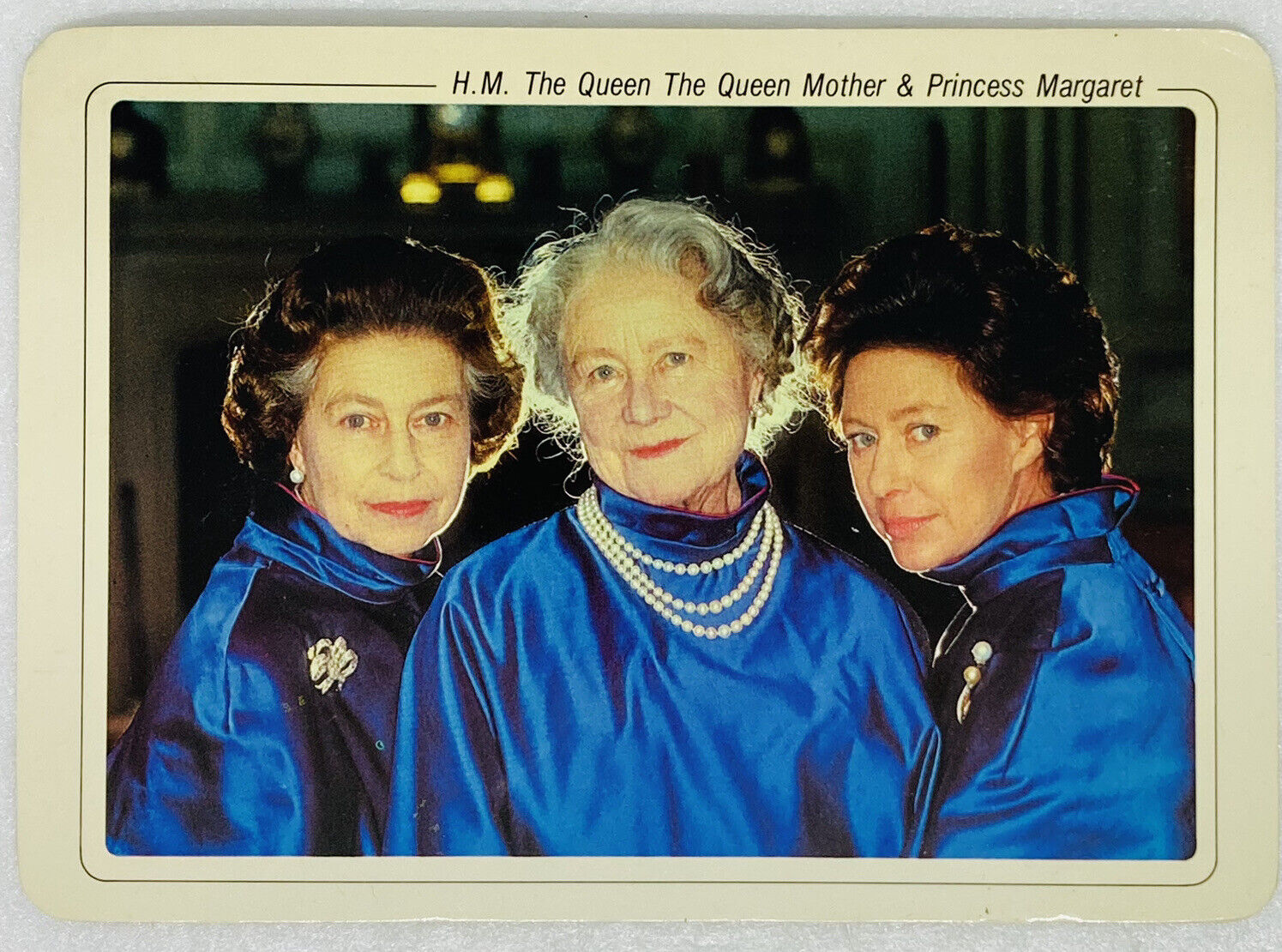 Rare Postcard The Queen Mother Princesses Margaret & Elizabeth 80th Birthday  p2