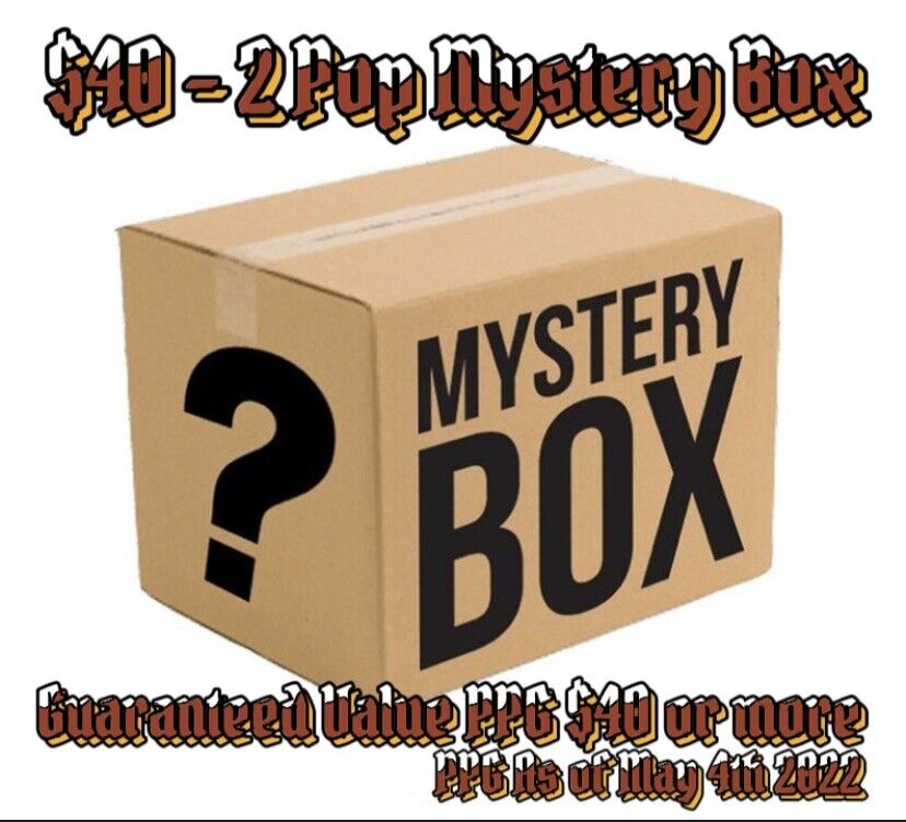 Funko Pop ? Box 2 Pops $40 guaranteed Value $40 PPG or higher